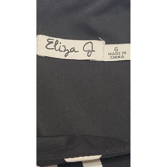 Eliza J geometric shift dress women's size 6 - Picture 6 of 8